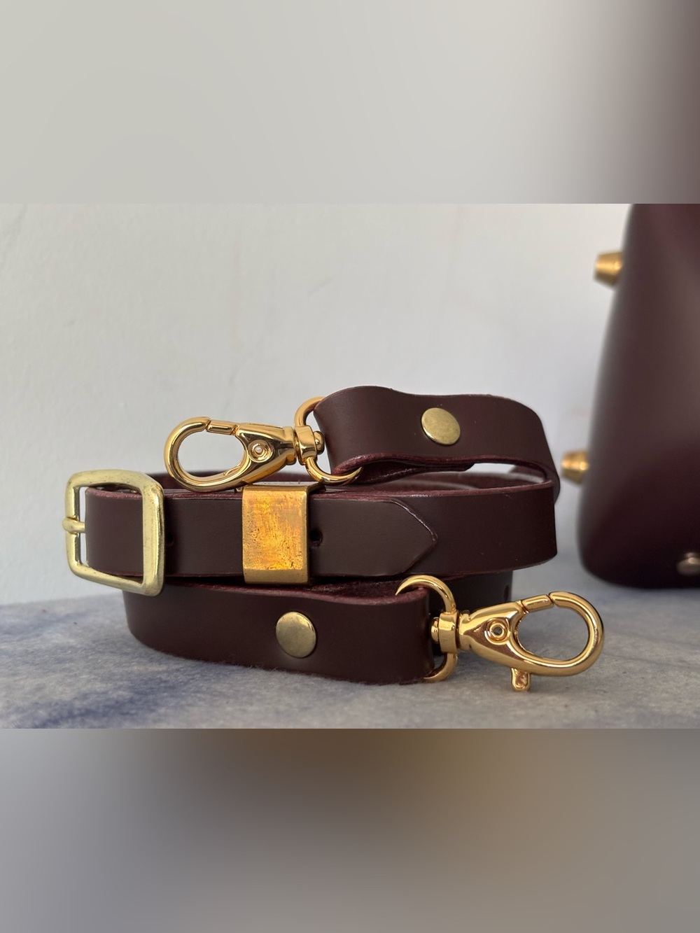 Zana Bayne Mini Pentagram Bag - Oxblood - Picture 7 of 10